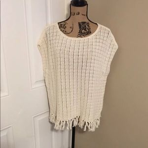 Ann Taylor Loft short sleeve knit sweater top